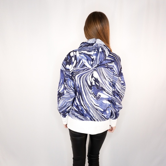 ADIDAS Stella McCartney Abstract Print Zip Jacket - Picture 3 of 7